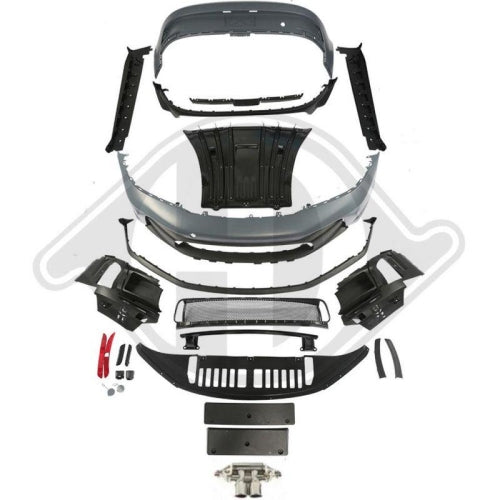 Kit estetico PARAURTI ANTERIORE E POSTERIORE Porsche 911 992 19- GT3 LOOK