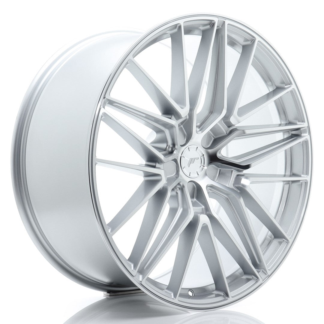 Japan Racing JR-38 22x9.5" (5 hole custom PCD) ET0-35, Machined Silver