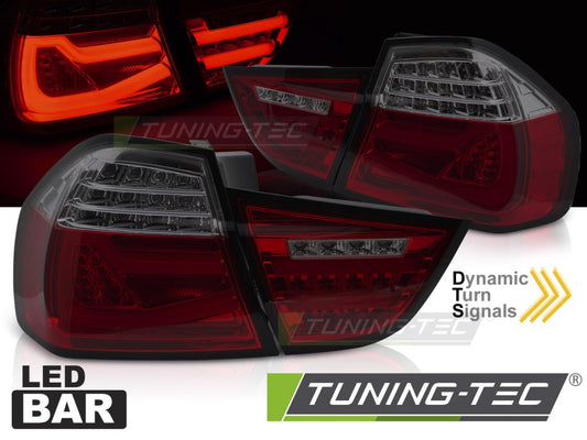 Fari FANALI posteriori LED FUME' dinamici per BMW 3 E90 LCI 2009-2011