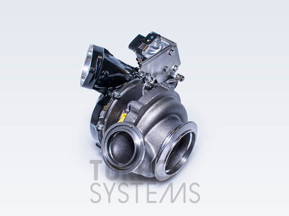 TURBO COMPRESSORE TURBINA MAGGIORATA TURBOSYSTEM BMW M57N2 E90 E91 E92 E93 E60 E61 E65 E66 X5 X6 330D 330XD
