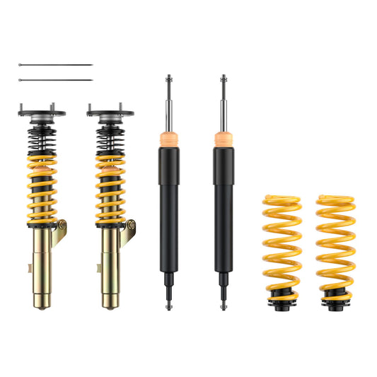 KIT ASSETTO COILOVER AMMORTIZZATORI REGOLABILI ST SUSPENSION BMW E87 E90 E92 E93 VERSIONE XTA