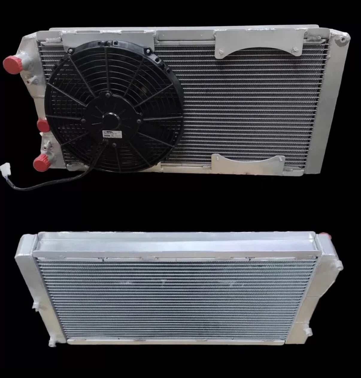 radiatore acqua maggiorato in alluminio per Fiat Punto GT — Solo radiatore