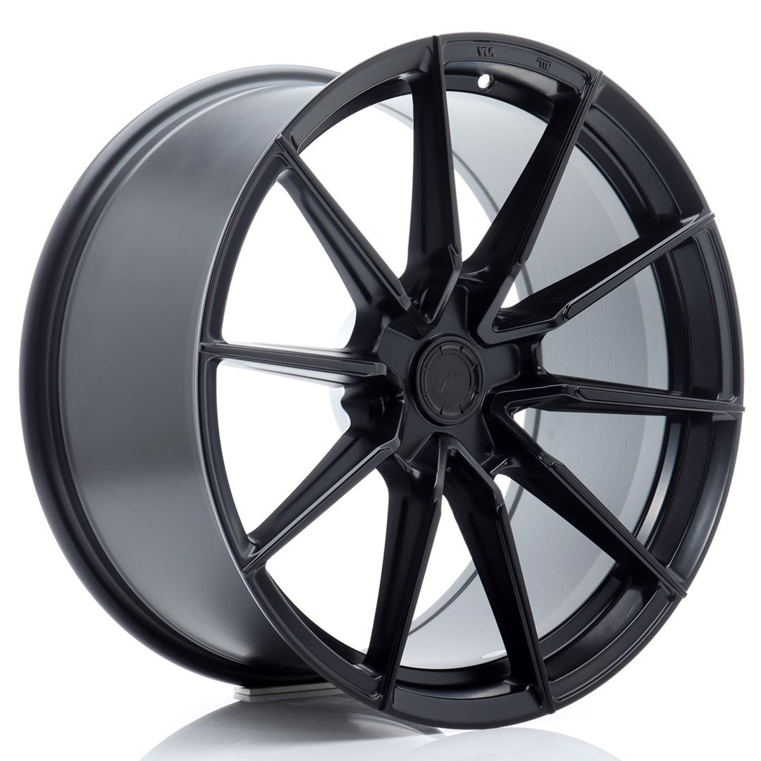 Japan Racing SL-02 Super Light 19x10.5" (5 hole custom PCD) ET15-57, Flat Black