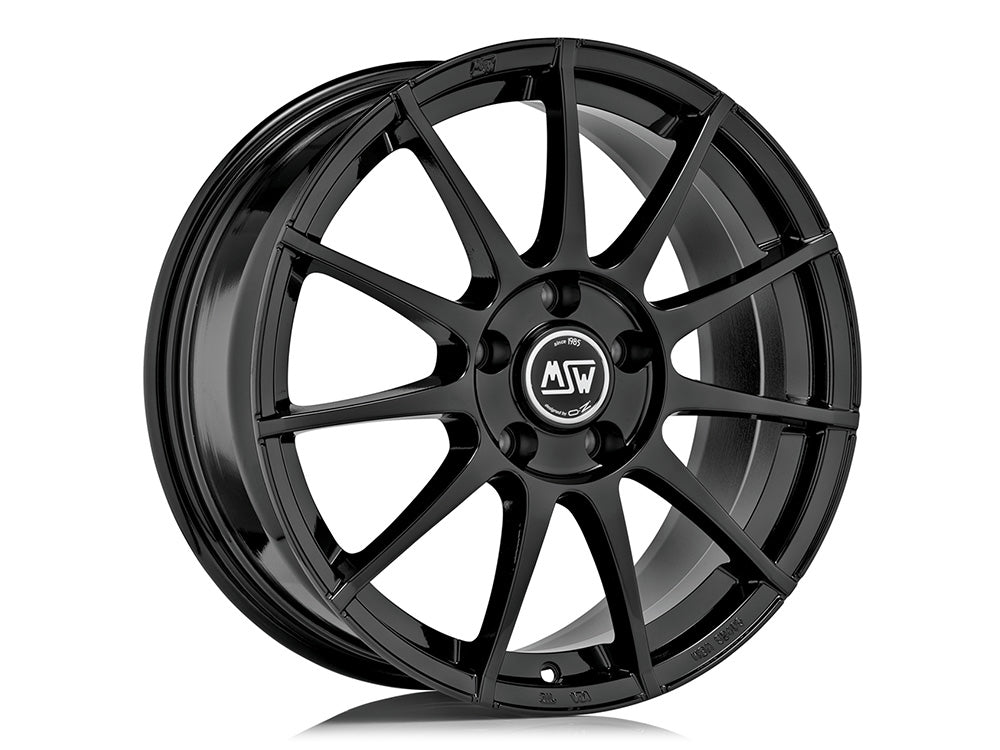 MSW 85 17x7" 4x100 ET42, Gloss Black