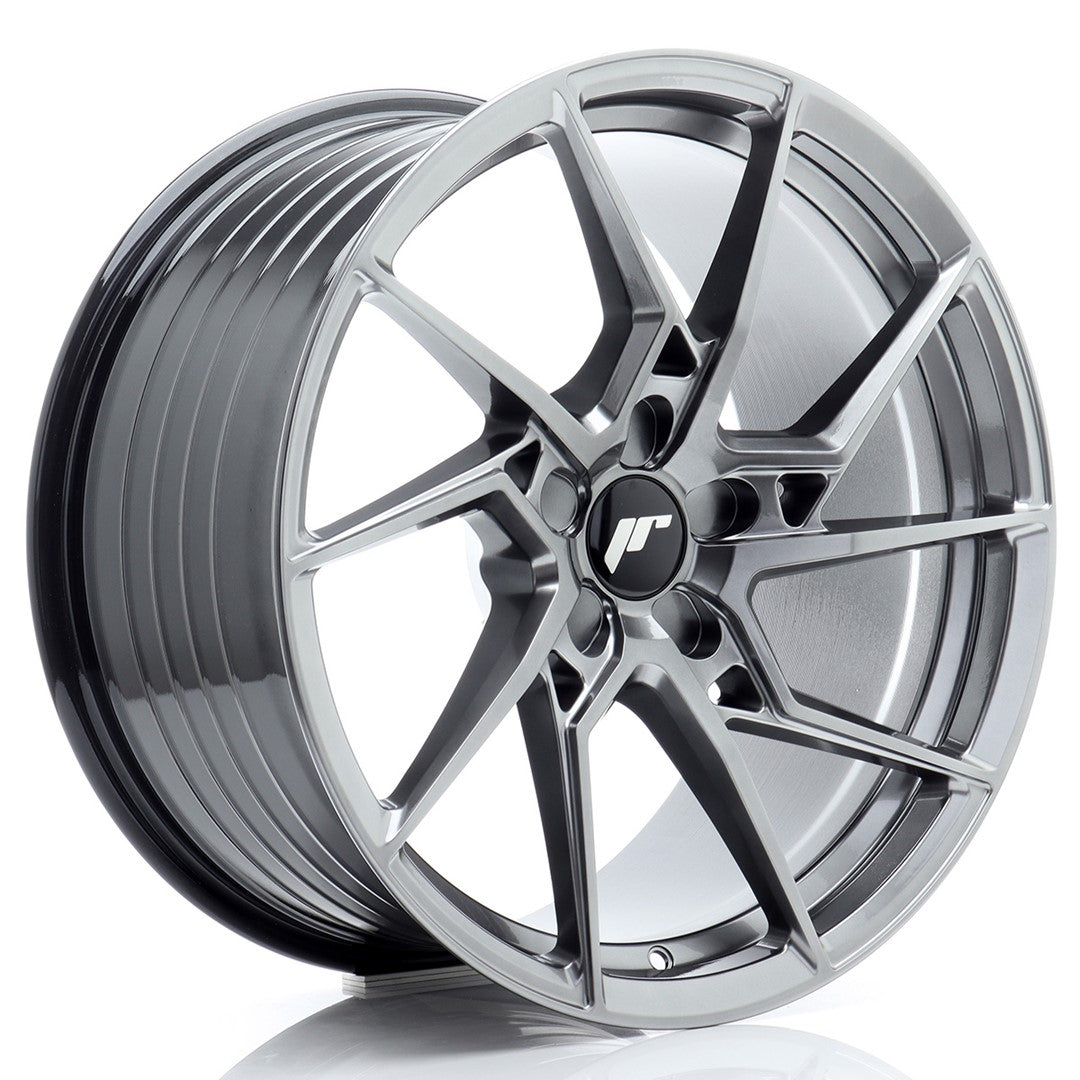 Japan Racing JR-33 Extreme Concave 19x9.5" (5 hole custom PCD) ET20-45, Hyper Black