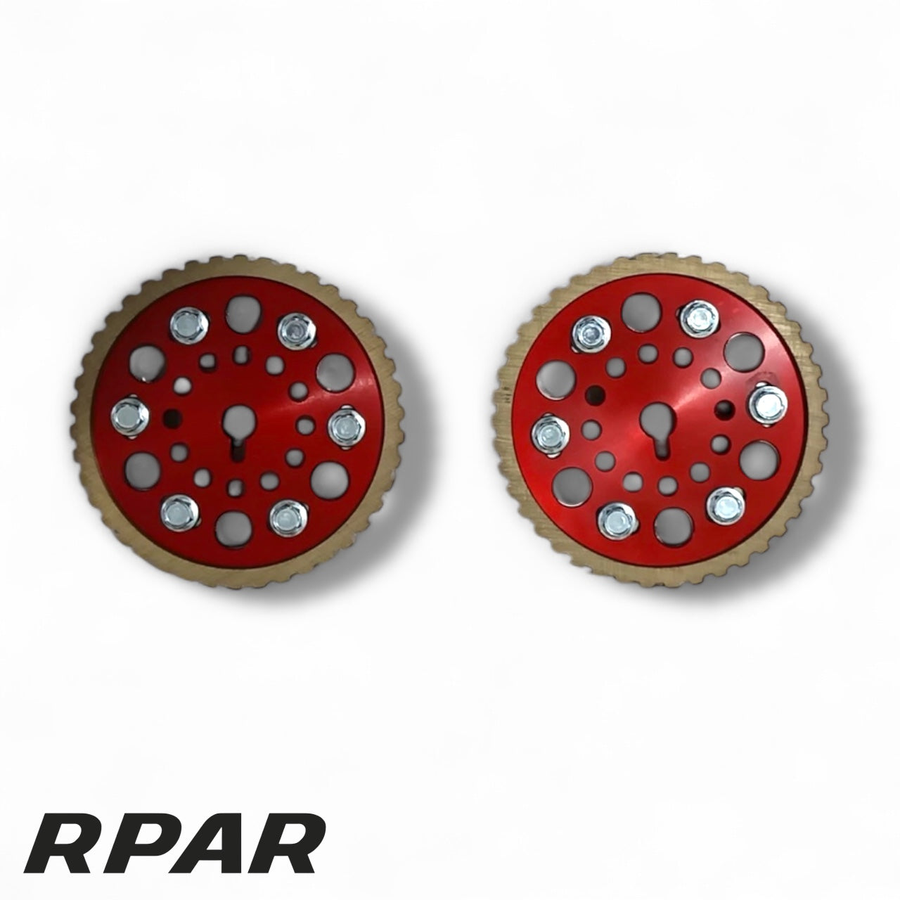 Pulegge Ergal albero a camme Regolabili Fiat 124 spider 2.0cc bi albero 79-85