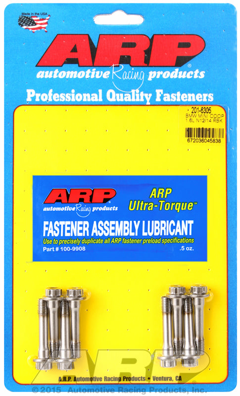 ARP Rod Bolts for Peugeot 1.6L (N12/N14/N16/N18, 07-15, M7 x 45 mm)