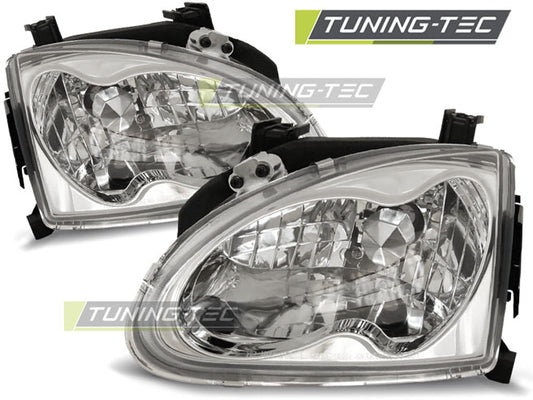 COPPIA FARI ANTERIORI HONDA CRX DEL SOL COUPE 1992 1993 1994 1995 1996 1997