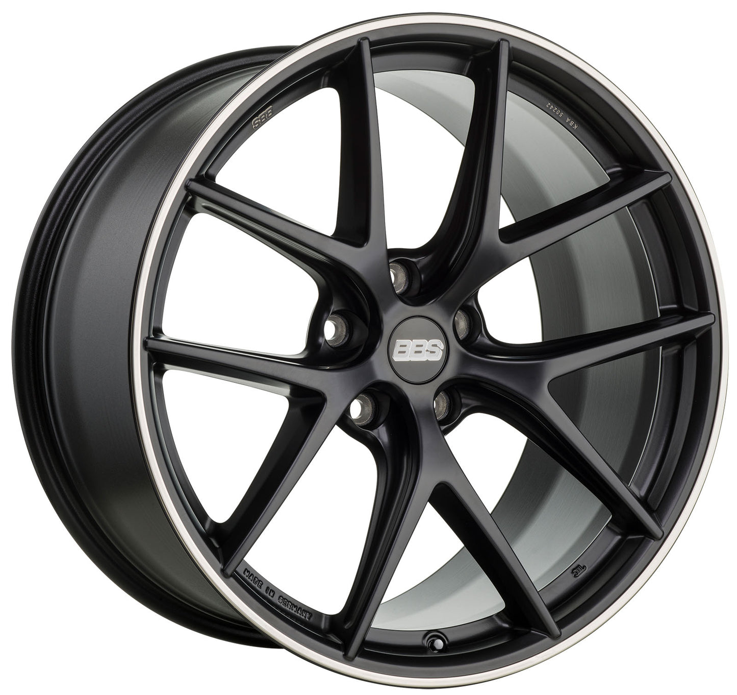 BBS CI-R 19x8" 5x112 ET44, Flat Black (CI2004)