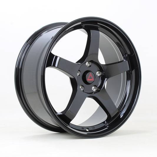 Autostar FF05 18x8.5" 5x114.3 ET35, Gloss Black
