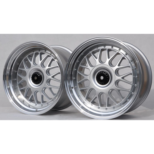 4 CERCHI IN LEGA BMW 17 5X120 STYLE BBS LM 8,5J ET20 10J ET25 E39 E60