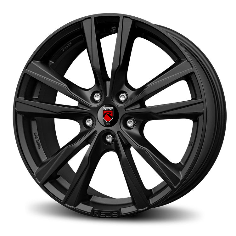 Momo Reds K2 HD 17x7.5" 5x114.3 ET45, Matt Black