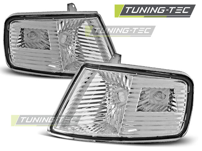 COPPIA FRECCE ANTERIORI HONDA CRX 90-92 CROMO CROMATO