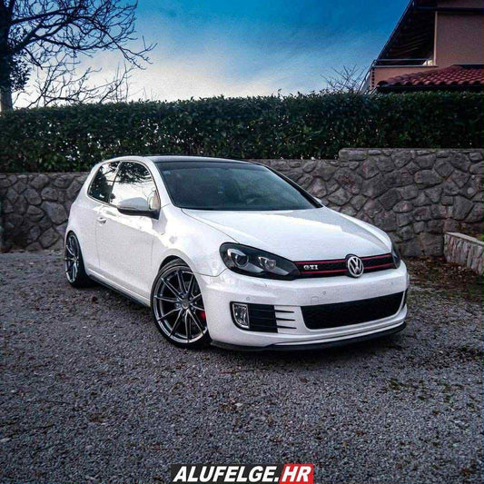 4 cerchi in lega JAPAN RACING JR37 VW Golf 6 7 6R 7R GTI GTD Seat Leon 5F Cupra 17x8 et40