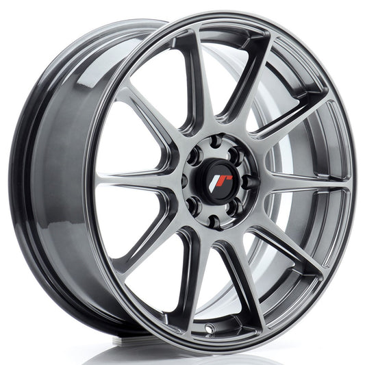 Japan Racing JR-11 17x7" 5x112/114.3 ET35, Hyper Black