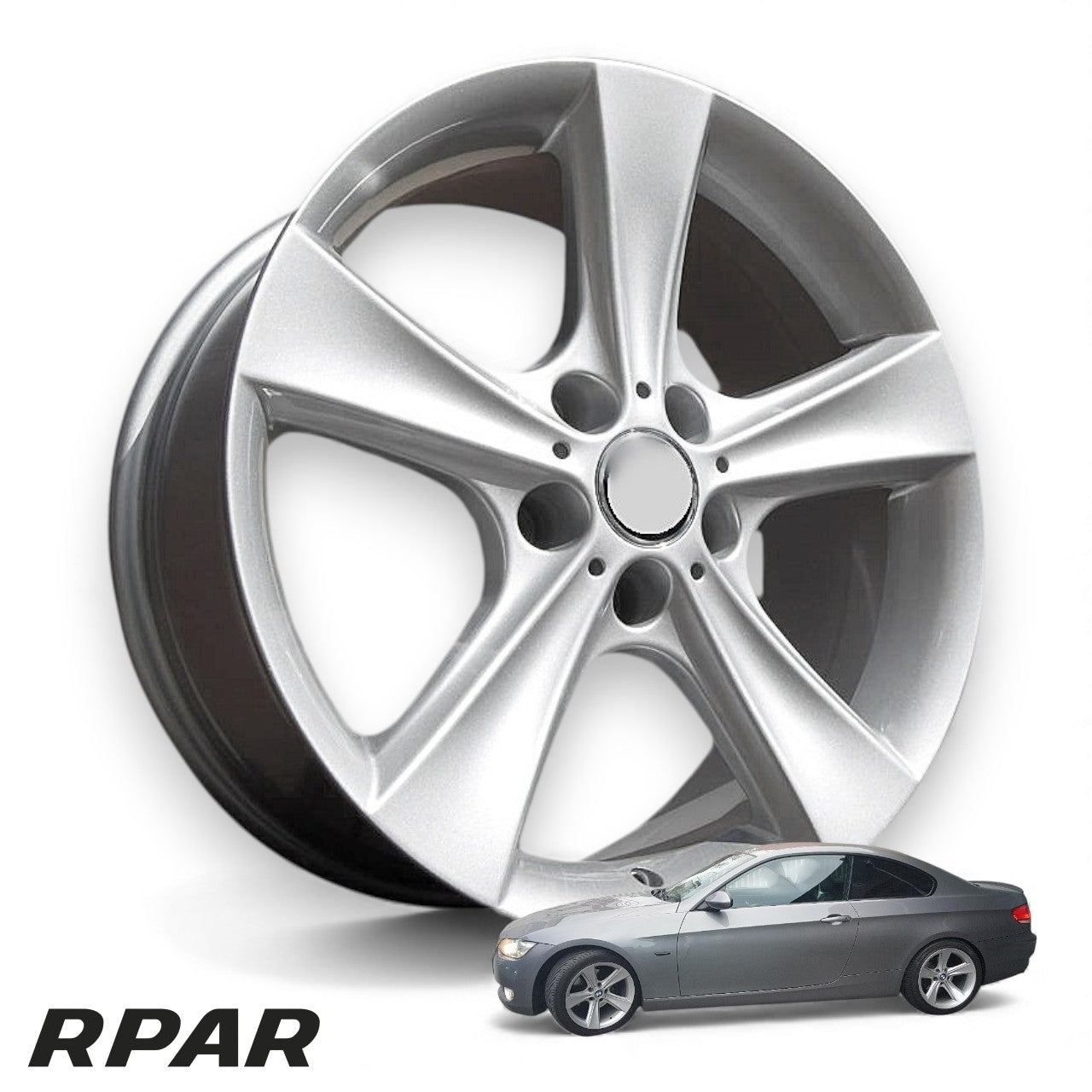 4 CERCHI STYLE 128 18 5x120 BMW 1 E81 E82 E87 3 E46 E90 E92 8J ET30 9.5J ET35