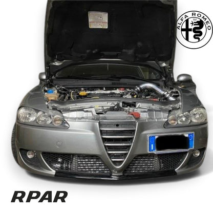 KIT INTERCOOLER FRONTALE MAGGIORATO con tubazione ALFA ROMEO 147 GT E ALTRE
