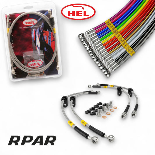 KIT TUBI FRENO IN TRECCIA AERONAUTICA HEL mini cooper s r58 coupe
