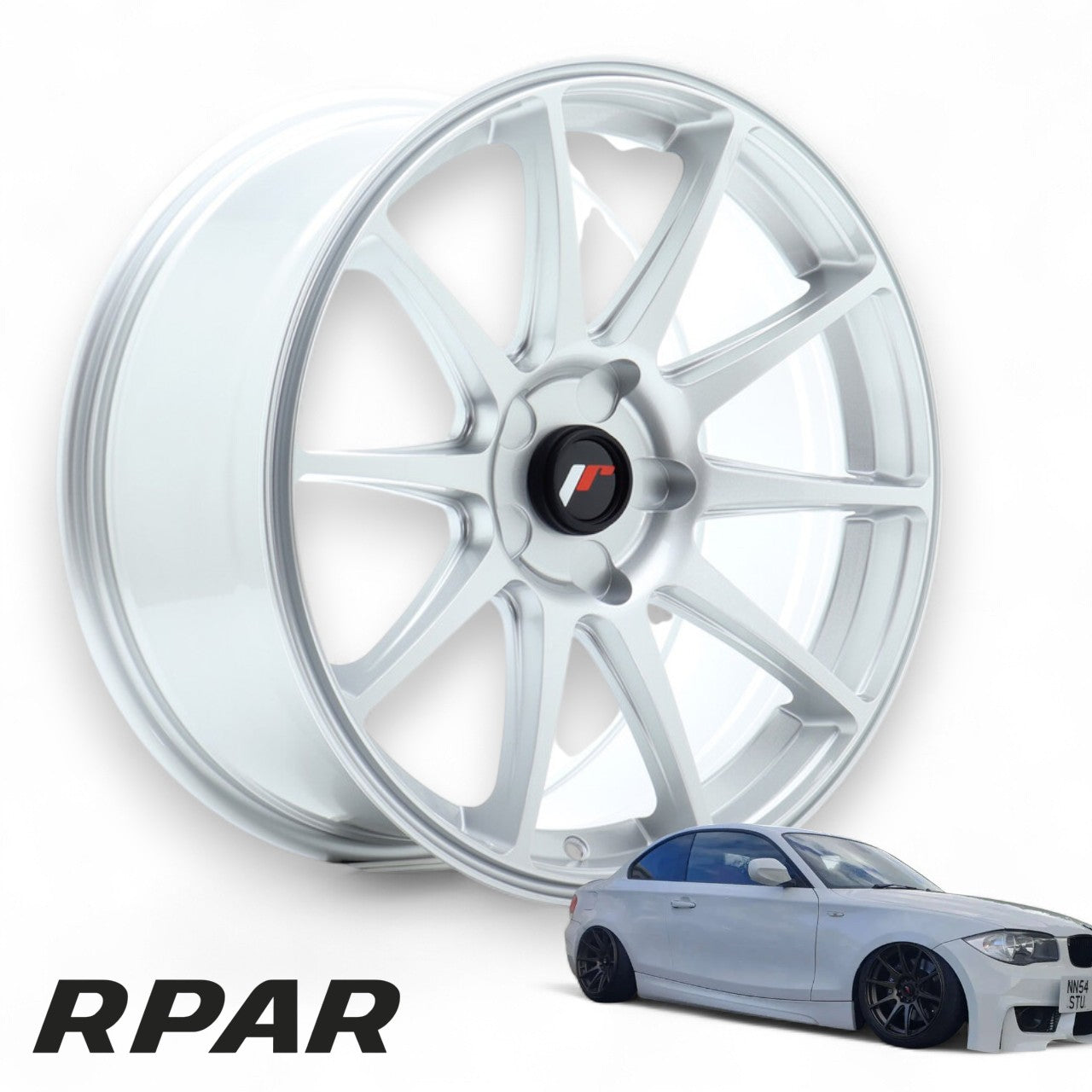 4 CERCHI IN LEGA Japan Racing JR11 BMW E87 E82 E88 18 5X120 7.5J ET40 8.5J ET37 VARI COLORI