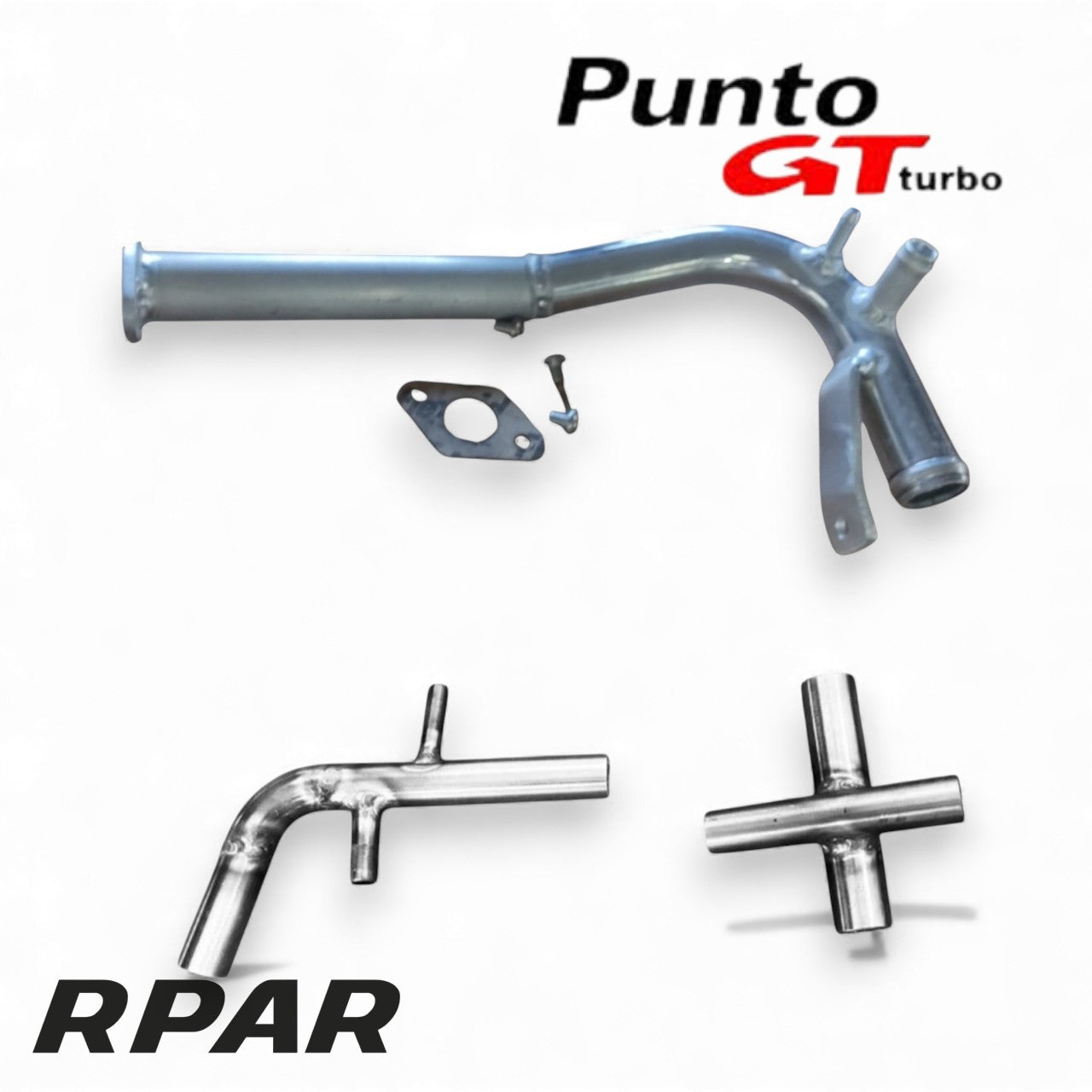 kit tubi acqua alluminio pompa e giro tubi acqua Fiat Punto GT.