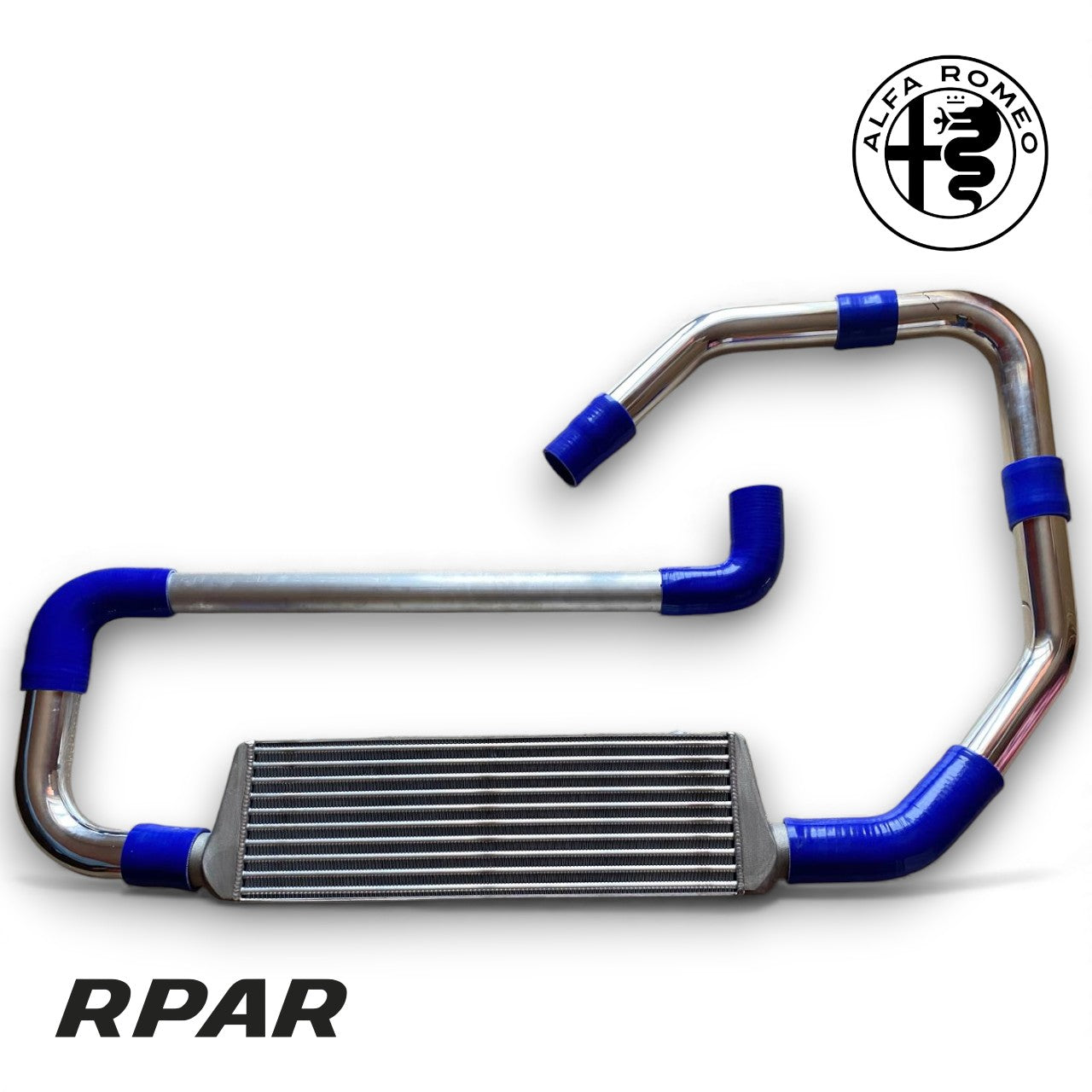 KIT INTERCOOLER FRONTALE MAGGIORATO con tubazione ALFA ROMEO 147 GT E ALTRE
