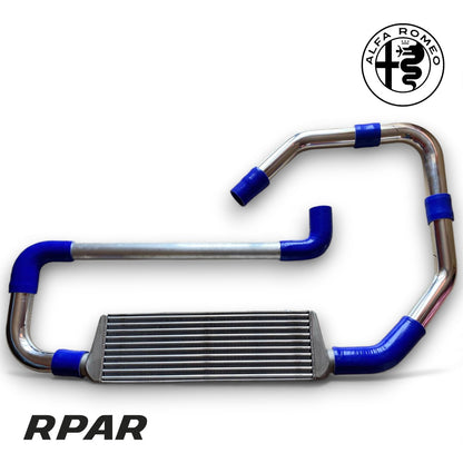 KIT INTERCOOLER FRONTALE MAGGIORATO con tubazione ALFA ROMEO 147 GT E ALTRE