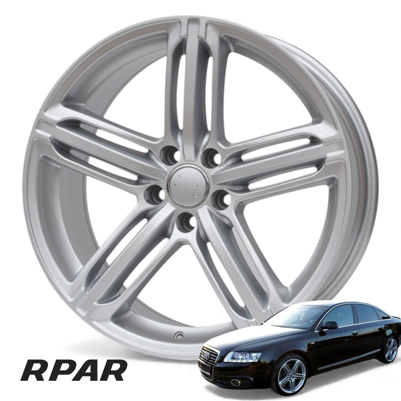 4 CERCHI 18 STYLE Talladega 5x112 AUDI VW GOLF 6 7 SCIROCCO 8.5J ET35