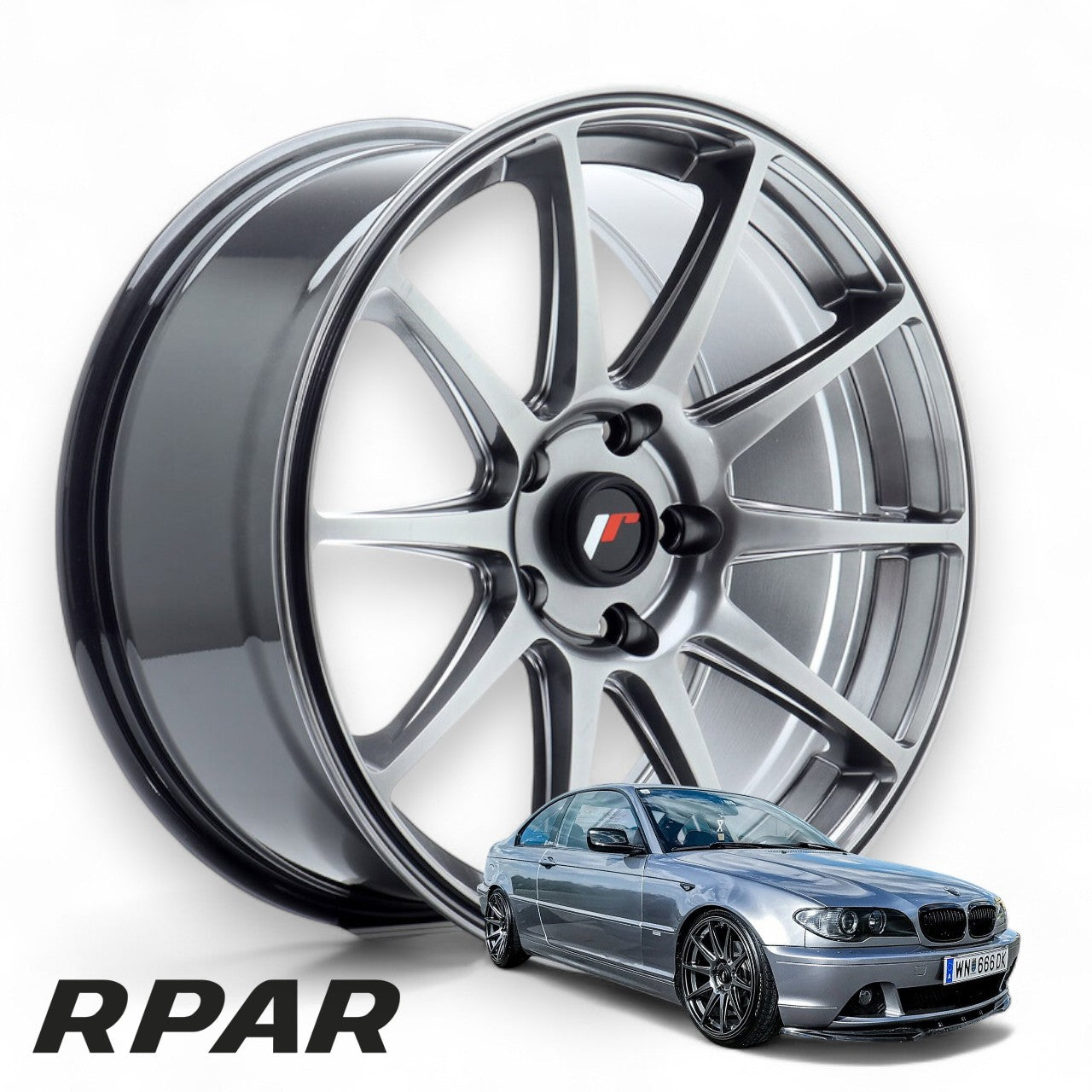 4 cerchi in lega Japan Racing JR11 5x120 18 bmw 8.5 et et30 9.5 Et30