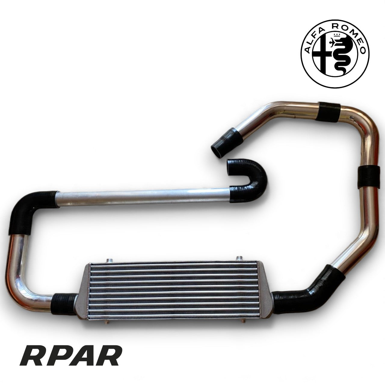 KIT INTERCOOLER FRONTALE MAGGIORATO con tubazione ALFA ROMEO 147 GT E ALTRE