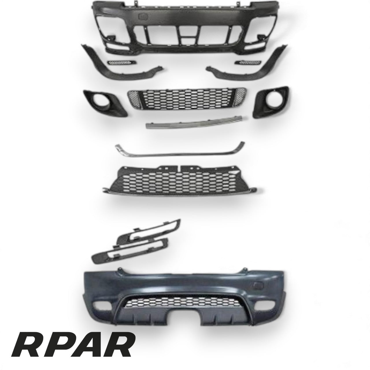 Body Kit Estetico Pararurti griglie MINI R56 2006 2010 LOOK JCW