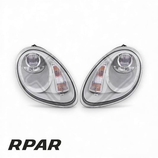 coppia Fari fanali anteriori xenon Per Porsche Boxster 987c 2004 - 2008