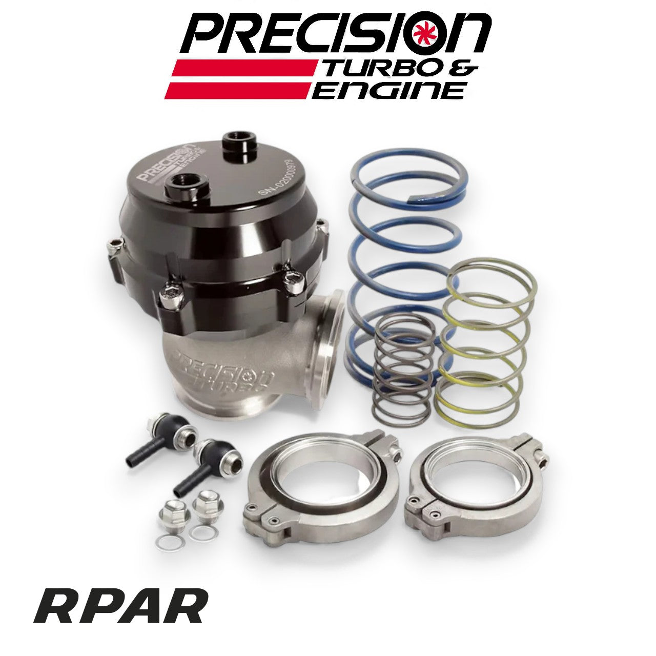 WASTEGATE ESTERNA Precision Turbo PW46 GEN 2 Wastegate con raffreddamento ad acqua / V-Band