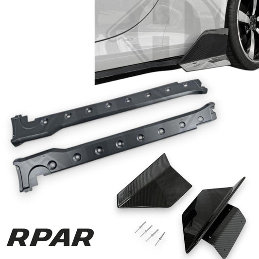 coppia minigonne con splitter laterali in carbonio PORSCHE 911