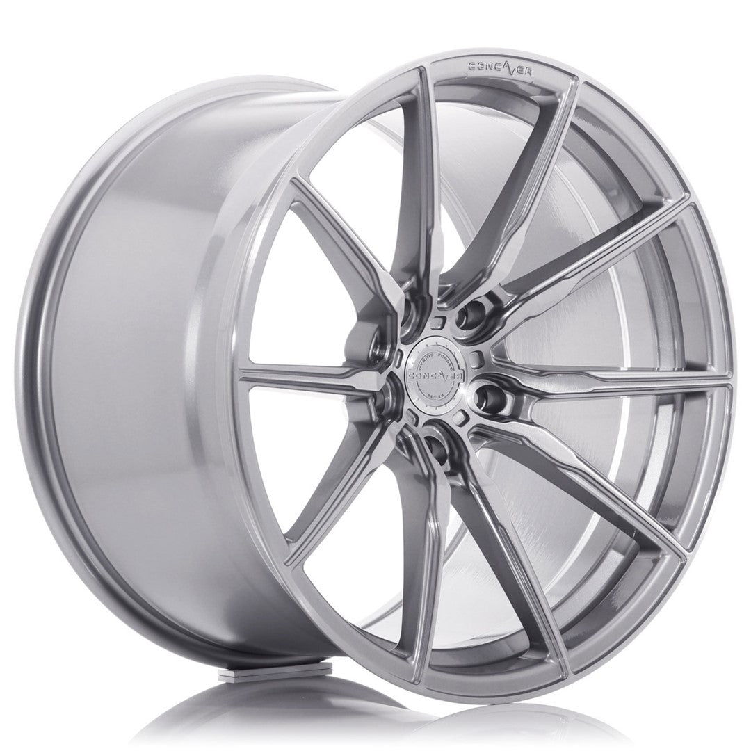 Concaver CVR4 20x9" (5 hole custom PCD) ET20-35, Brushed Titanium