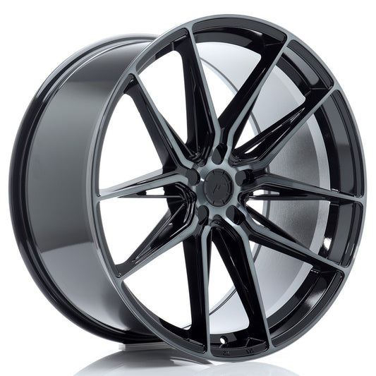 Japan Racing JR-44 22x11" (5 hole custom PCD) ET15-45, Gloss Black, Tinted Face