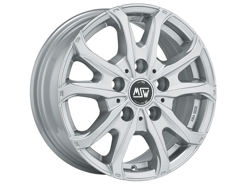 MSW 48 Van 17x7" 5x118 ET41, Full Silver