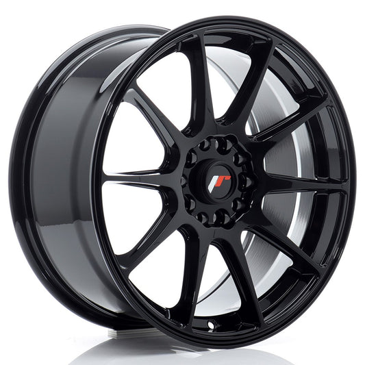 Japan Racing JR-11 17x8" 4x100/114.3 ET35, Gloss Black