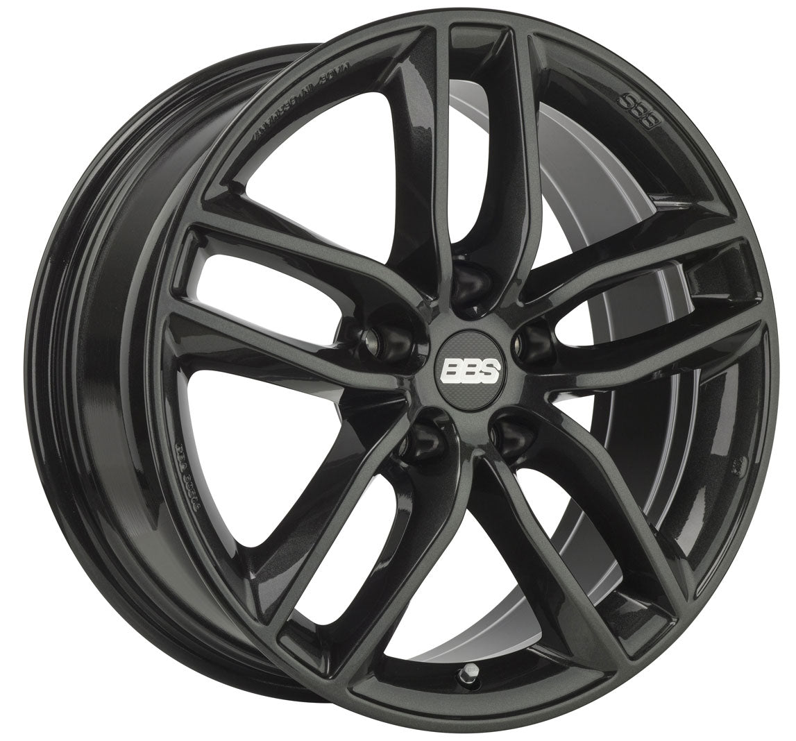 BBS SX 19x8.5" 5x112 ET46, Crystal Black (SX0502)