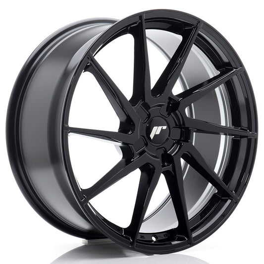 Japan Racing JR-36 20x8.5" (5 hole custom PCD) ET20-45, Gloss Black