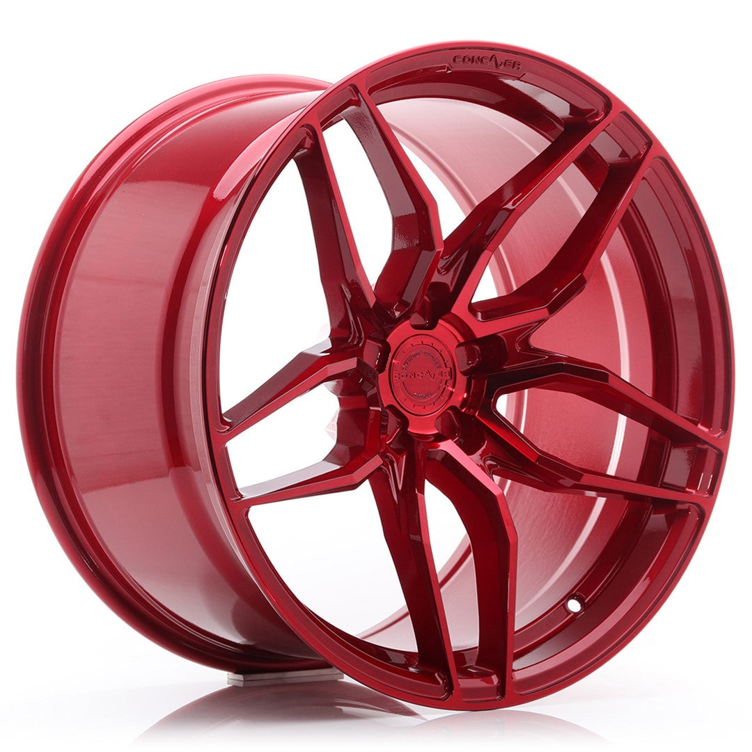 Concaver CVR3 19x9.5" (5 hole custom PCD) ET20-45, Candy Red
