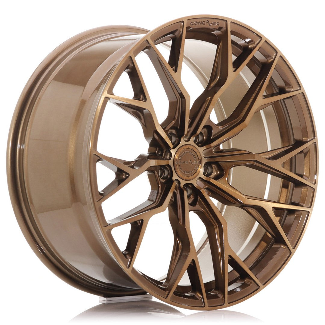 Concaver CVR1 19x8.5" (5 hole custom PCD) ET20-45, Brushed Bronze