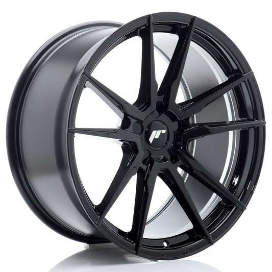 Japan Racing JR-21 Extreme Concave 20x10.5" (5 hole custom PCD) ET15-45, Gloss Black