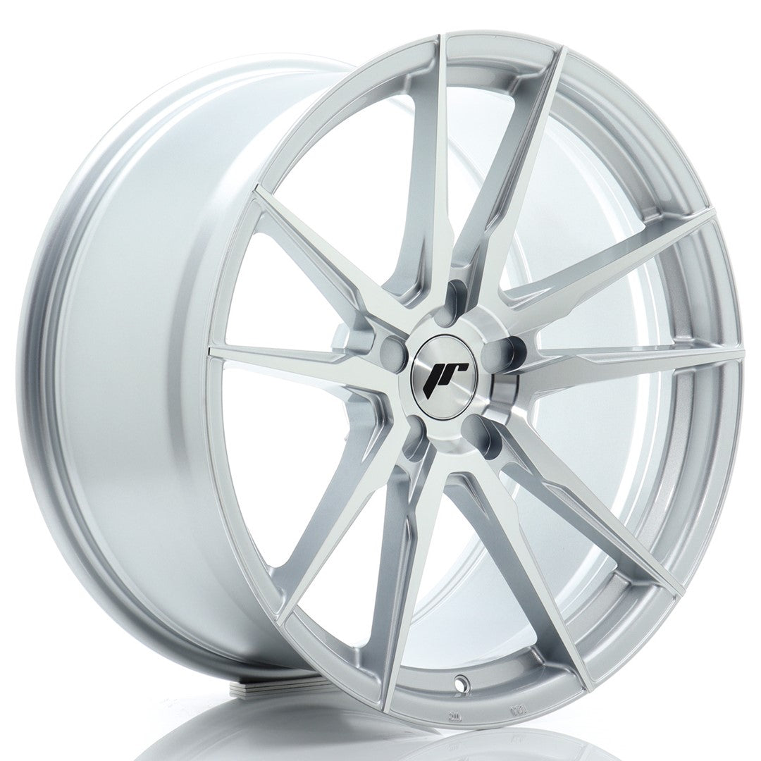 Japan Racing JR-21 Extreme Concave 20x9" (5 hole custom PCD) ET20-35, Machined Silver