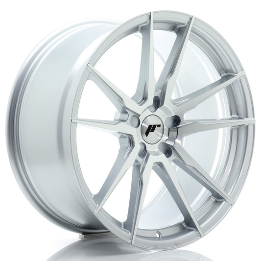 Japan Racing JR-21 Extreme Concave 20x9" (5 hole custom PCD) ET20-35, Machined Silver