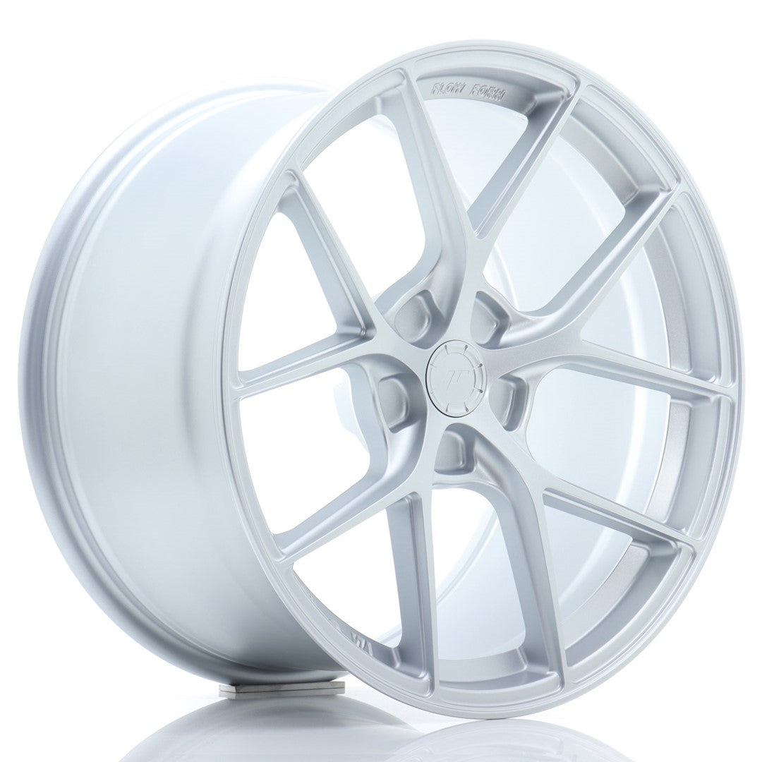 Japan Racing SL-01 Super Light 19x10.5" (5 hole custom PCD) ET25-40, Silver