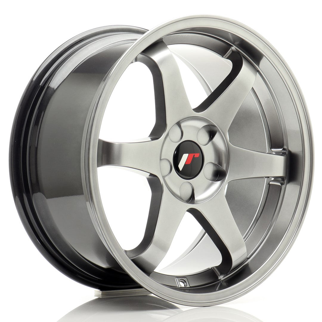 Japan Racing JR-3 Extreme Concave 18x9" (5 hole custom PCD) ET15-40, Hyper Black