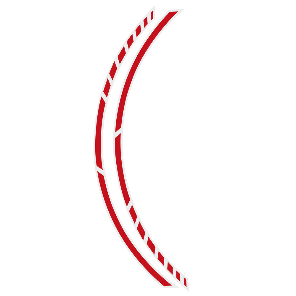 Foliatec Racing Red Pin-Striping Design