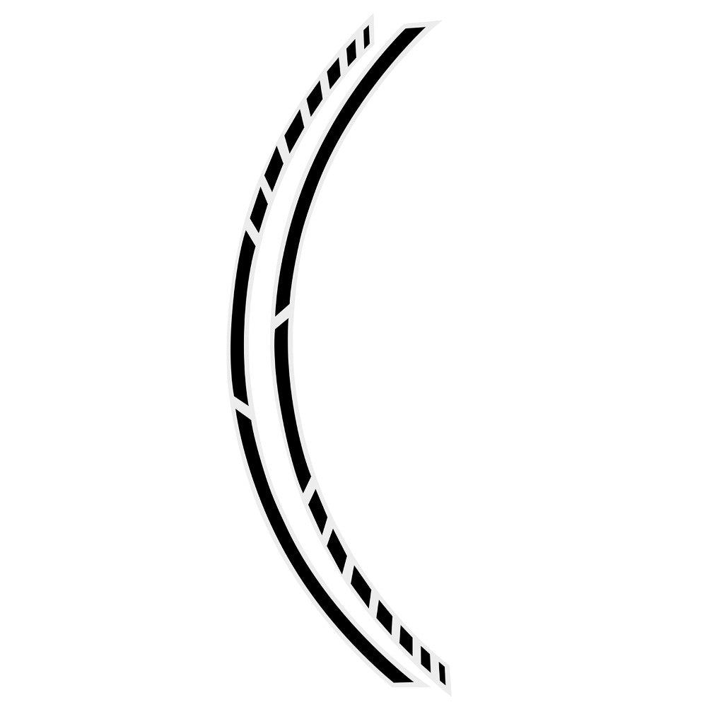 Foliatec Racing Black Pin-Striping Design