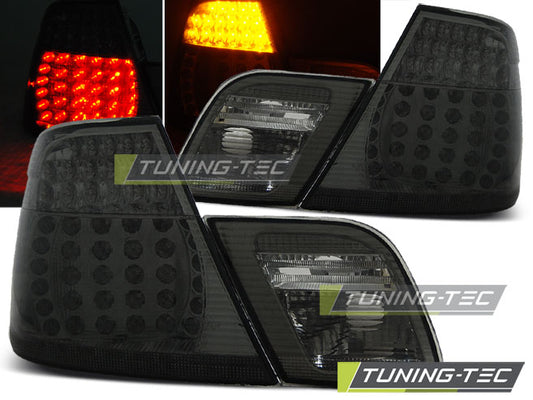 coppia Fanali fari posteriori LED per BMW Serie 3 E46 COUPE 1999 - 2003 black