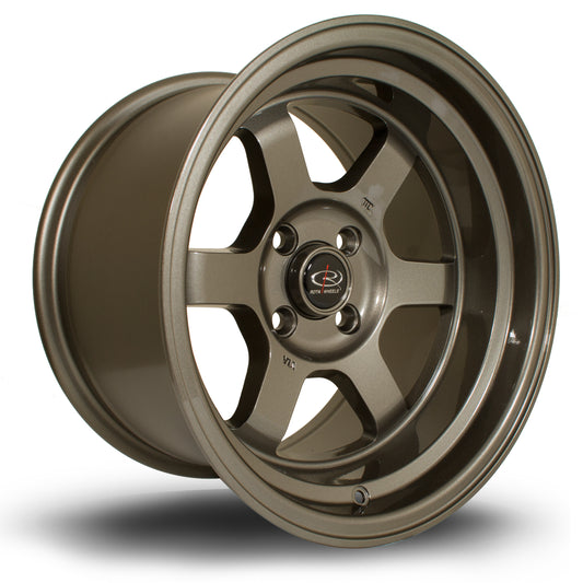 Rota Grid V 15x9" 4x114.3 ET0, Bronze